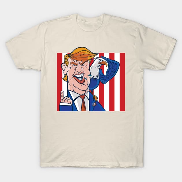 4th of July Trump T-Shirt by BlaseCo